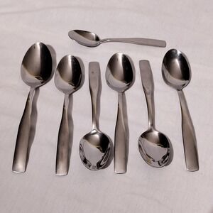 Cambridge Madison Stainless Steel Flatware Spoons Set of 7